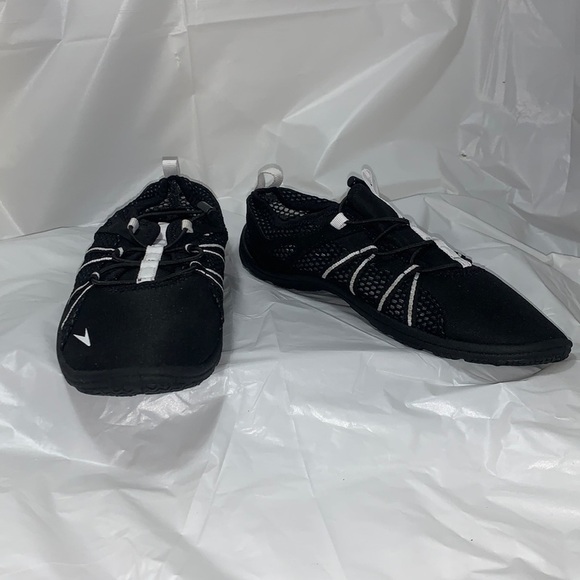 SPEEDO Women’s Seaside Lace Water Shoe Black and White Size 8 - Picture 1 of 11